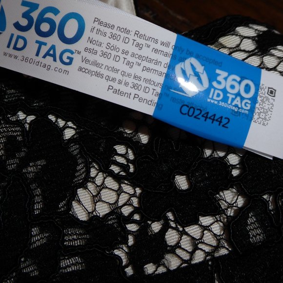 LK Bennett Lavinie White with Black Floral Lace Overlay Dress NWT USA Size 4 - Picture 6 of 14